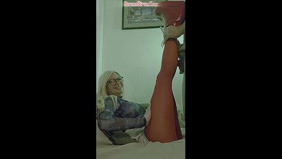 outercourse cum on leggings porn