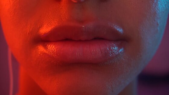 kisses ebony asmr