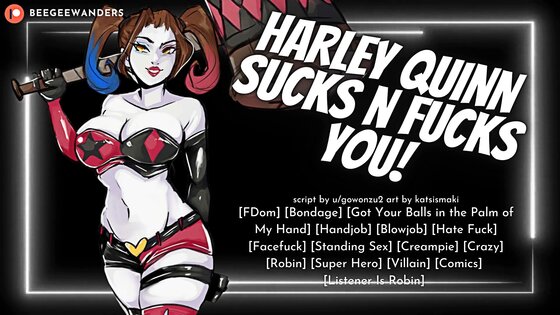 sexy voice harley quinn cartoon sex