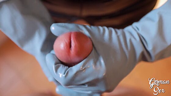 gloves milf xvideos handjob