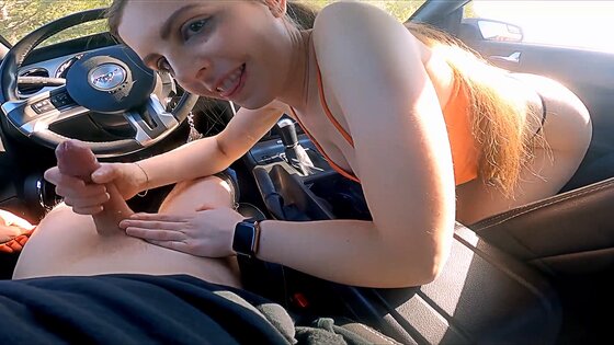 deepthroat porn300 cum in a girls mouth through a car window in public sex gang bang dogging orgy