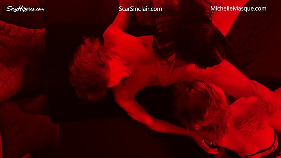 blonde porn300*sexy hippies four on the floor foursome w goodvibescouple