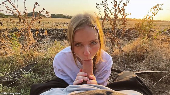 outside russian blonde pornhub teen blowjob